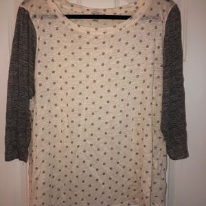 XL J Crew linen t shirt